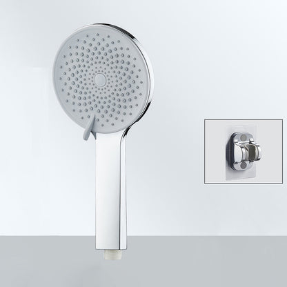 Rynx | Contemporary round shower head in solid color handheld shower head for the bathroom