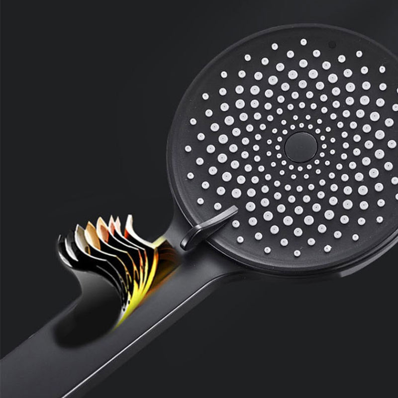 Rynx | Contemporary round shower head in solid color handheld shower head for the bathroom