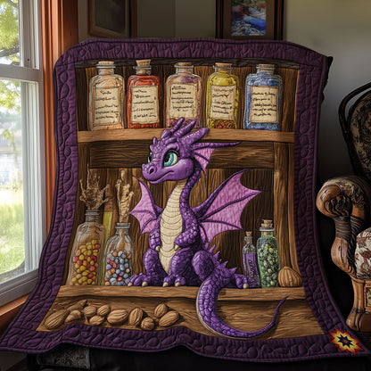Rynx | Purple Dragon Blanket