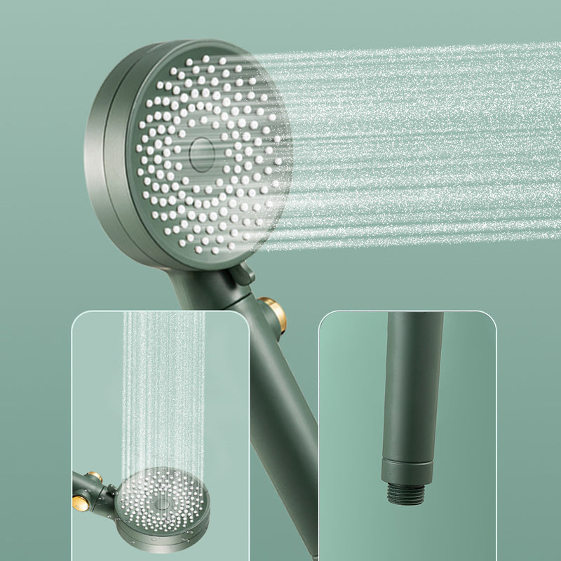 Rynx | Contemporary Round Shower Head Combo Handheld Shower Head 9.8 Inch H Spray Head