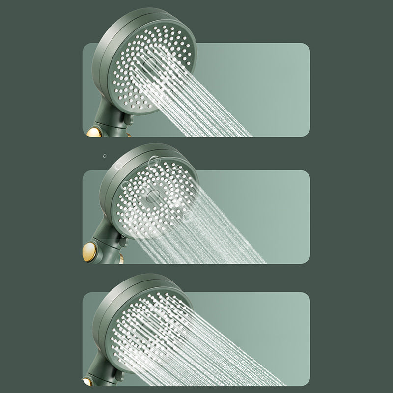 Rynx | Contemporary Round Shower Head Combo Handheld Shower Head 9.8 Inch H Spray Head