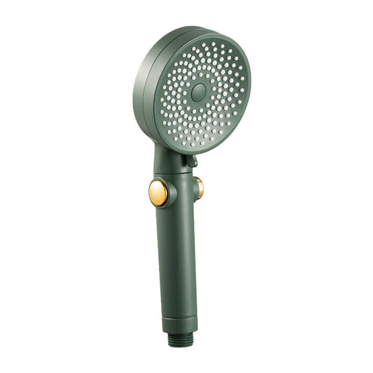 Rynx | Contemporary Round Shower Head Combo Handheld Shower Head 9.8 Inch H Spray Head