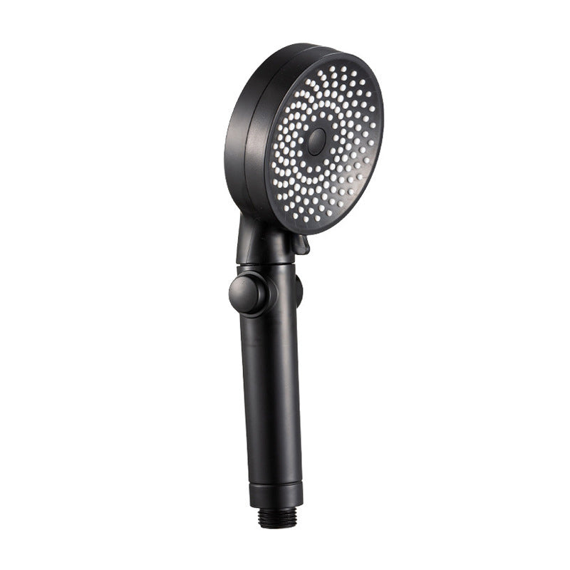 Rynx | Contemporary Round Shower Head Combo Handheld Shower Head 9.8 Inch H Spray Head