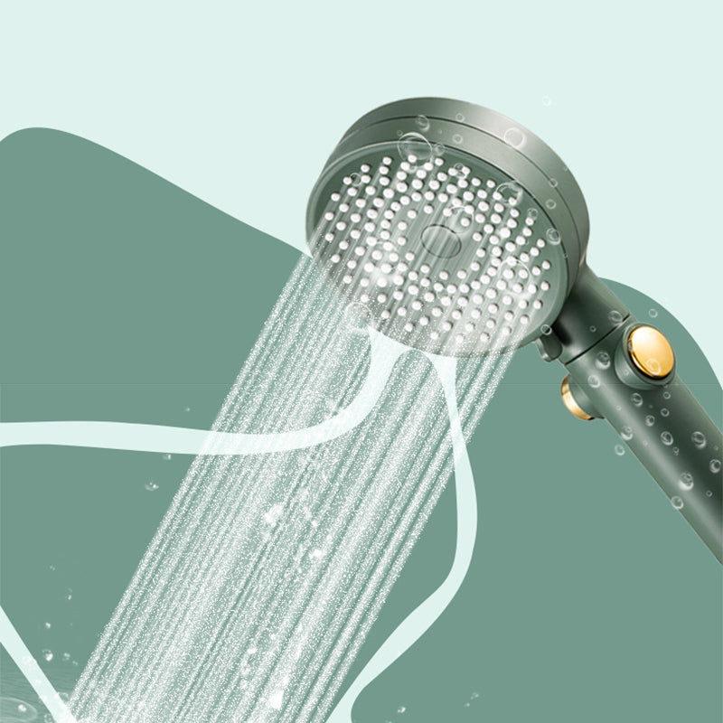 Rynx | Contemporary Round Shower Head Combo Handheld Shower Head 9.8 Inch H Spray Head