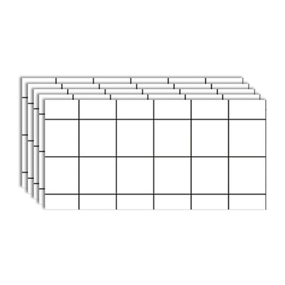 Rynx | Modern Field Tiles/Single Tile PVC Peel and Stick Backsplash Wall Tile
