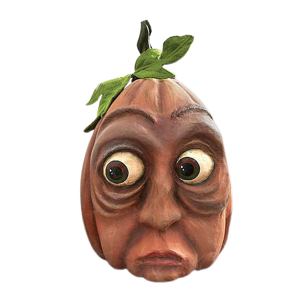 Rynx | Funny Pumpkins for Fall Decorations, Pumpkins with Faces, Halloween Pumpkin Decoration Statue for Wedding Thanksgiving Home Table Decor