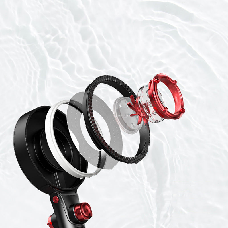 Rynx | Modern Plastic Shower Head Adjustable Water Flow Handheld Shower Head