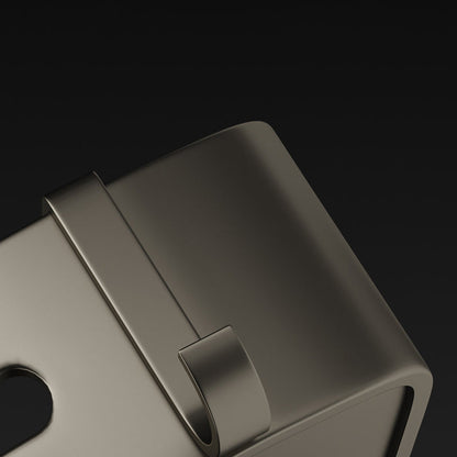 Rynx | Contemporary Aluminum Bathroom Accessory Set Grey Bath Shelf