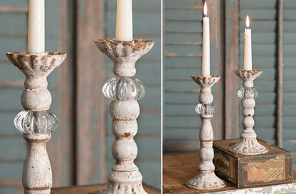 Rynx | Chrissy taper candle holder, set of 2