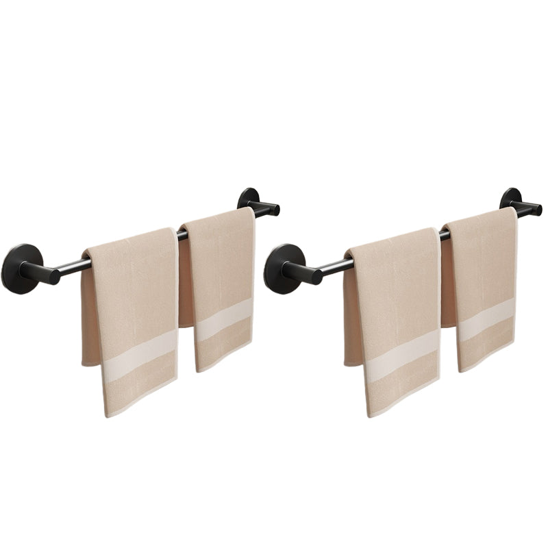 Rynx | Aluminum Bathroom Hardware Set Black Bathroom Accessories Kit Towel Bar