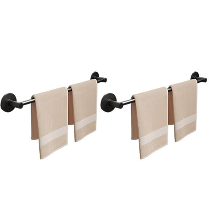 Rynx | Aluminum Bathroom Hardware Set Black Bathroom Accessories Kit Towel Bar