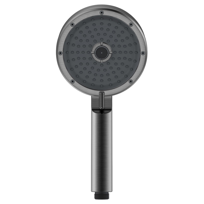 Rynx | Matt Black Hand Shower Modern 3-Stream Round Wall Mounted Hand Shower