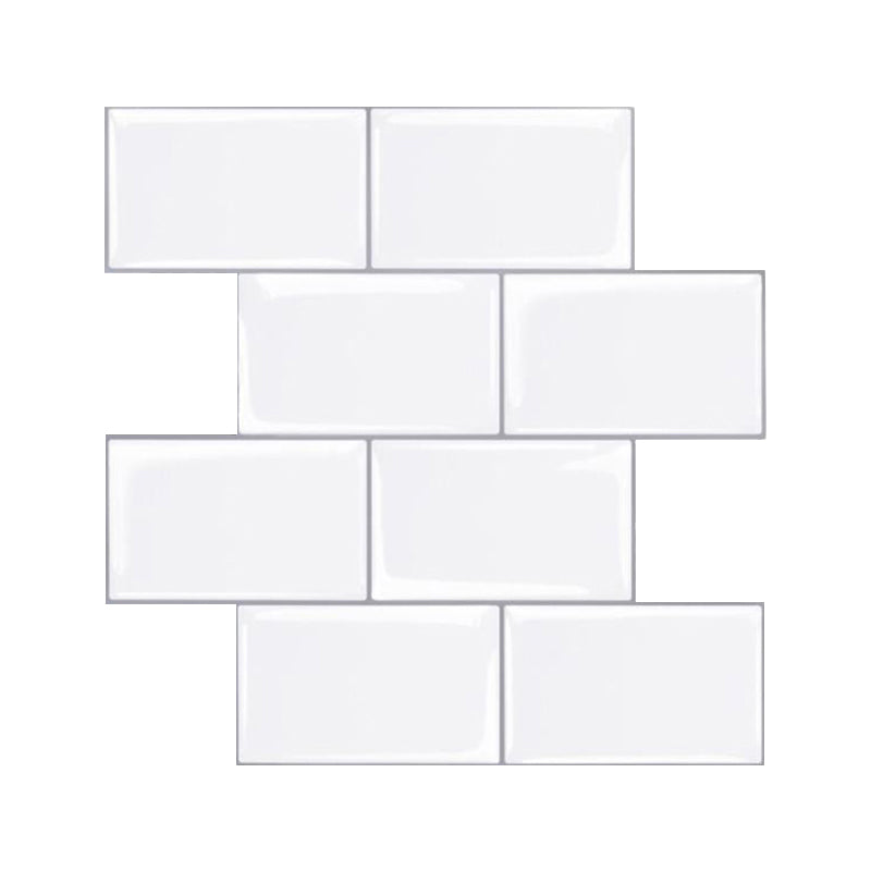 Rynx | Modern Peel and Stick Wall Tile PVC Peel and Stick Splashback Tile