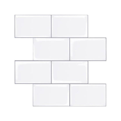 Rynx | Modern Peel and Stick Wall Tile PVC Peel and Stick Splashback Tile