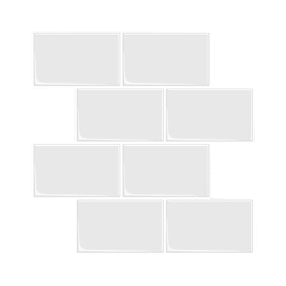 Rynx | Modern Peel and Stick Wall Tile PVC Peel and Stick Splashback Tile