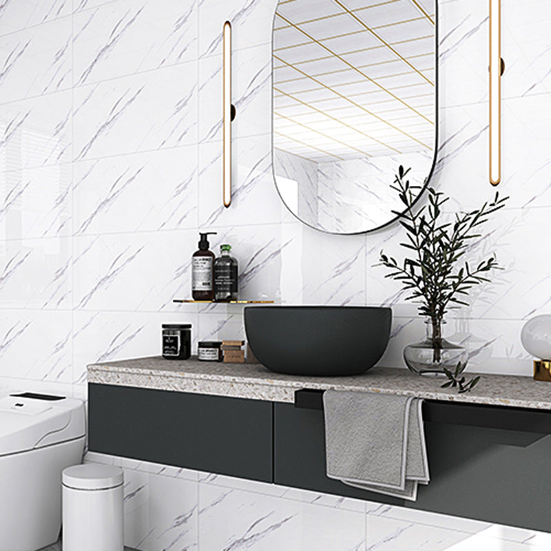 Rynx | Contemporary Peel-and-Stick Wall Tiles Bathroom Field Tiles Wallpaper