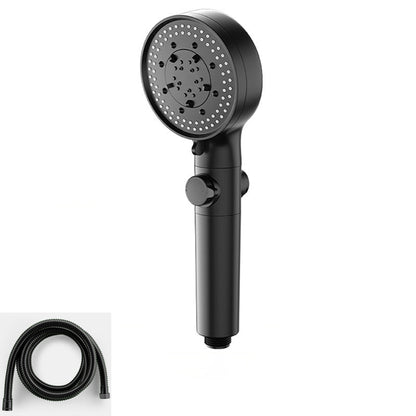 Rynx | Bathroom Shower Head 5-Stream Round Hand Shower Holder Wall Mount Shower Head