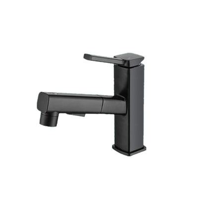Rynx | Lever handle fitting Pull-out basin mixer with swivel spout