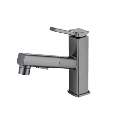 Rynx | Lever handle fitting Pull-out basin mixer with swivel spout