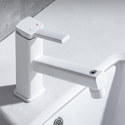 Rynx | Lever handle fitting Pull-out basin mixer with swivel spout