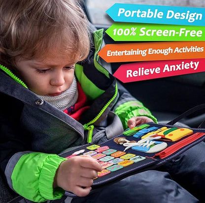 Rynx | Feel Game Board – Montessori Activity Toy for the Motor Development of Children