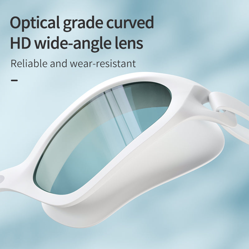 Rynx | Professional anti-fog swim goggles with UV protection and adjustable silicone strap