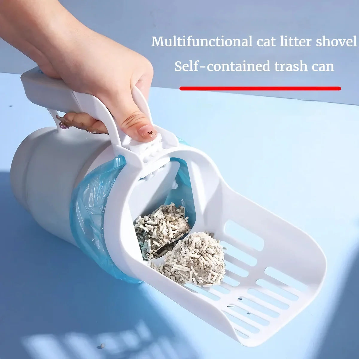 Rynx | Cat Litter Shovel Scoop – Filter Clean Toilet Garbage Picker Pet Supplies Accessory