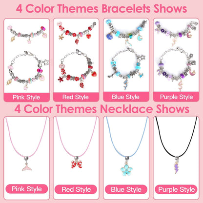 Rynx | 66 pieces: Charm bracelet making set