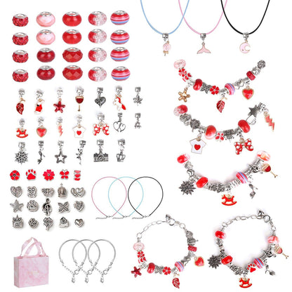 Rynx | 66 pieces: Charm bracelet making set