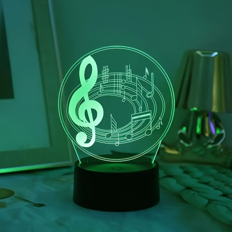 Rynx | MusicLight - Modern Music Button USB Table Lamp