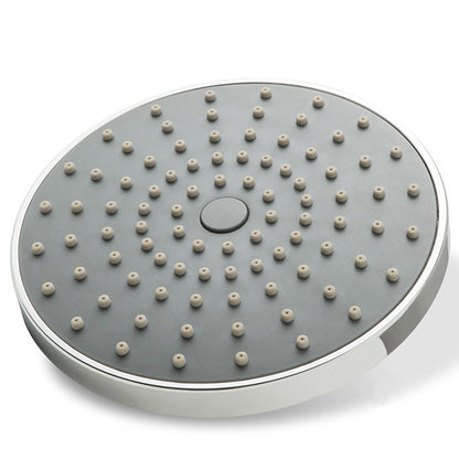 Rynx | Round Fest Shower Head Silver Single Jet Wall Mounted Shower Head