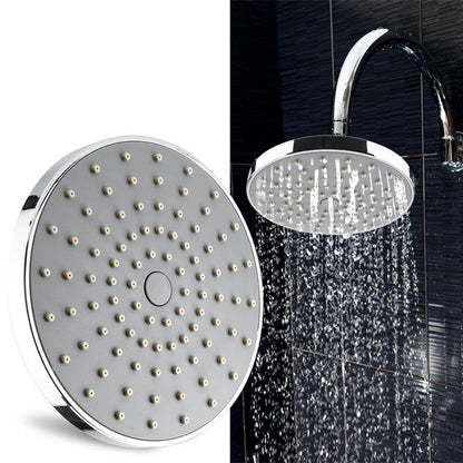 Rynx | Round Fest Shower Head Silver Single Jet Wall Mounted Shower Head