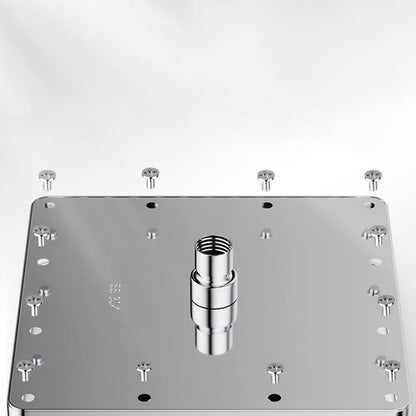 Rynx | Modern Showerhead Combination Double Showerhead Polished Stainless Steel Wall Mounted Showerhead