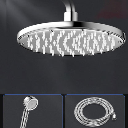 Rynx | Modern Showerhead Combination Double Showerhead Polished Stainless Steel Wall Mounted Showerhead