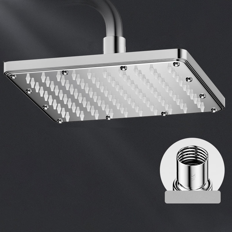 Rynx | Modern Showerhead Combination Double Showerhead Polished Stainless Steel Wall Mounted Showerhead