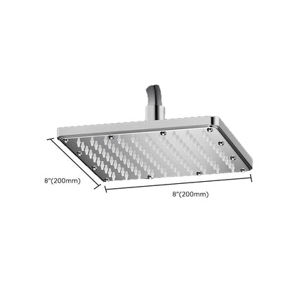 Rynx | Modern Showerhead Combination Double Showerhead Polished Stainless Steel Wall Mounted Showerhead