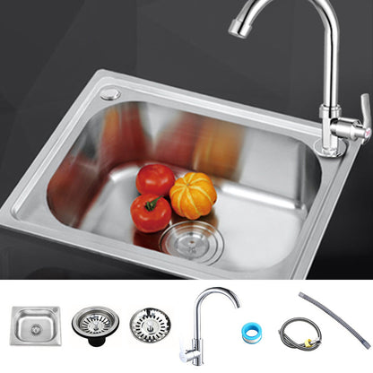 Rynx | Modern Style Kitchen Sink Dirt Resistant Vanity Kitchen Sink with Drain Kit
