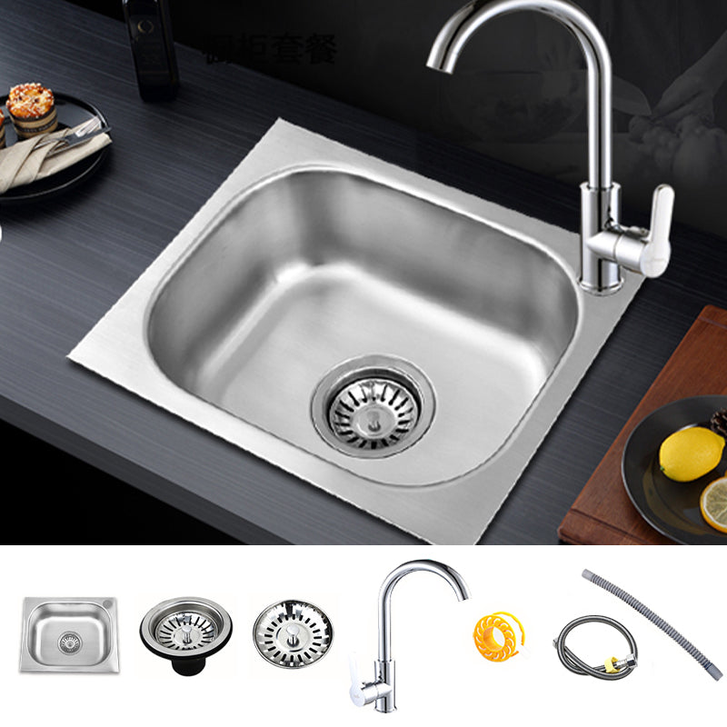 Rynx | Modern Style Kitchen Sink Dirt Resistant Vanity Kitchen Sink with Drain Kit