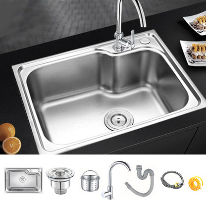Rynx | Modern Style Kitchen Sink Dirt Resistant Vanity Kitchen Sink with Drain Kit