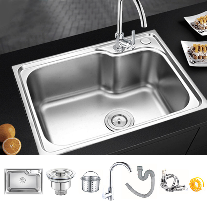 Rynx | Modern Style Kitchen Sink Dirt Resistant Vanity Kitchen Sink with Drain Kit