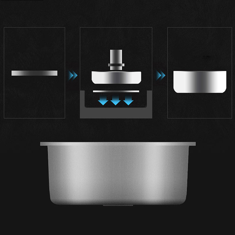 Rynx | Modern Style Kitchen Sink Dirt Resistant Vanity Kitchen Sink with Drain Kit