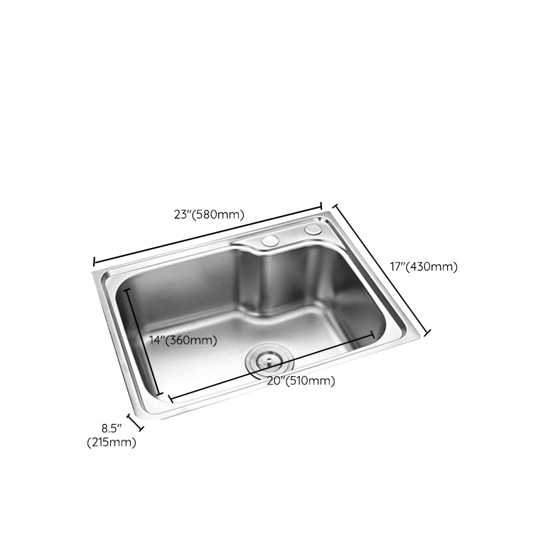 Rynx | Modern Style Kitchen Sink Dirt Resistant Vanity Kitchen Sink with Drain Kit