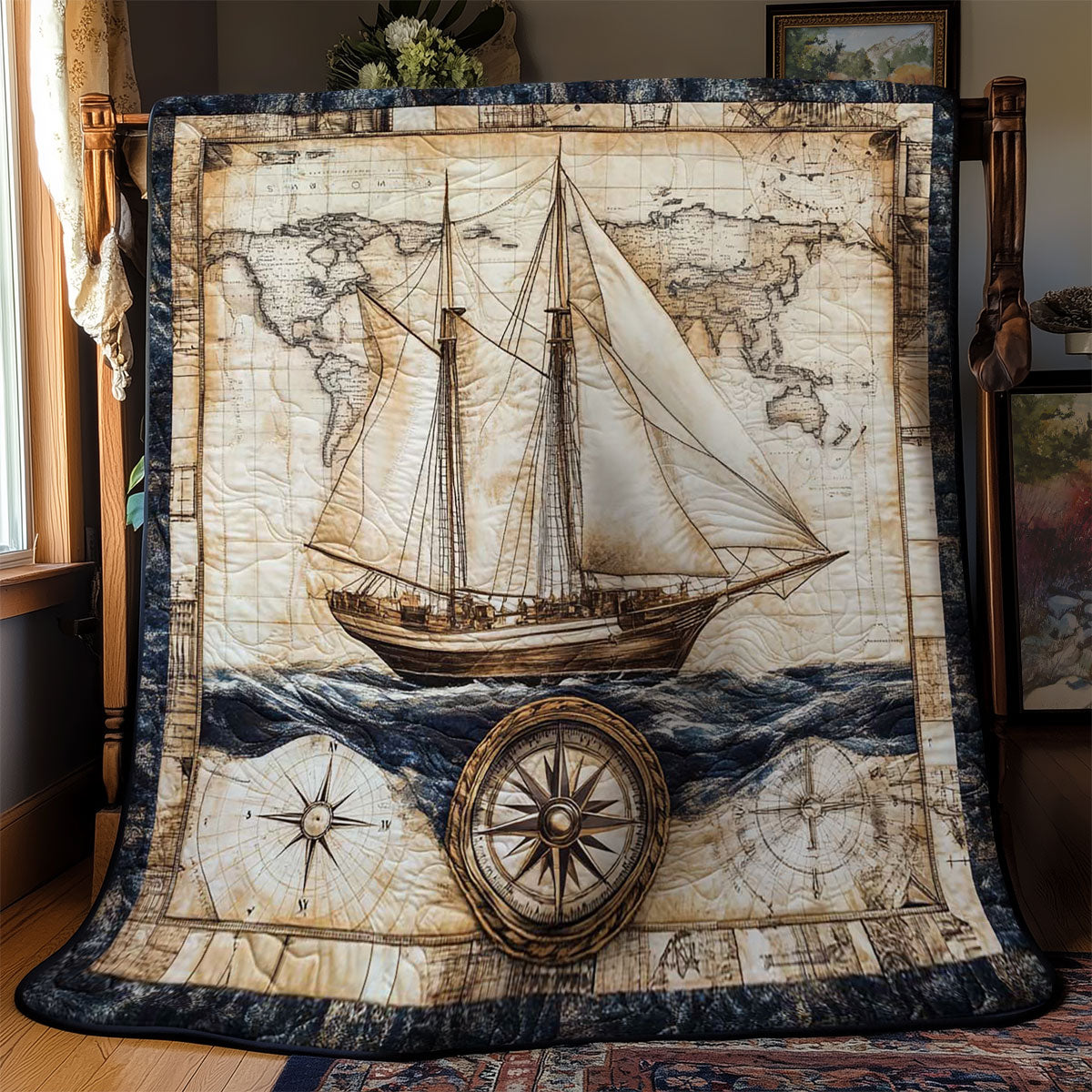 Rynx | Antique Sailboat Quilt