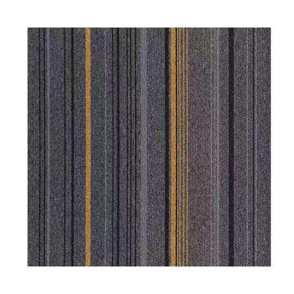 Rynx | Dark Color Level Loop Carpet Tile Non-Slip Self-Adhesive Indoor Office Carpet Tiles