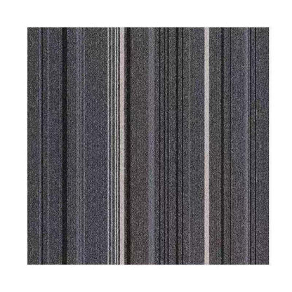 Rynx | Dark Color Level Loop Carpet Tile Non-Slip Self-Adhesive Indoor Office Carpet Tiles