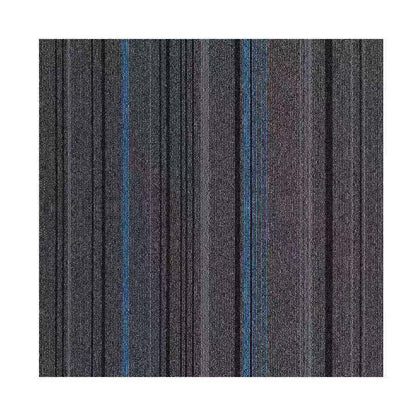 Rynx | Dark Color Level Loop Carpet Tile Non-Slip Self-Adhesive Indoor Office Carpet Tiles