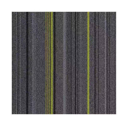 Rynx | Dark Color Level Loop Carpet Tile Non-Slip Self-Adhesive Indoor Office Carpet Tiles