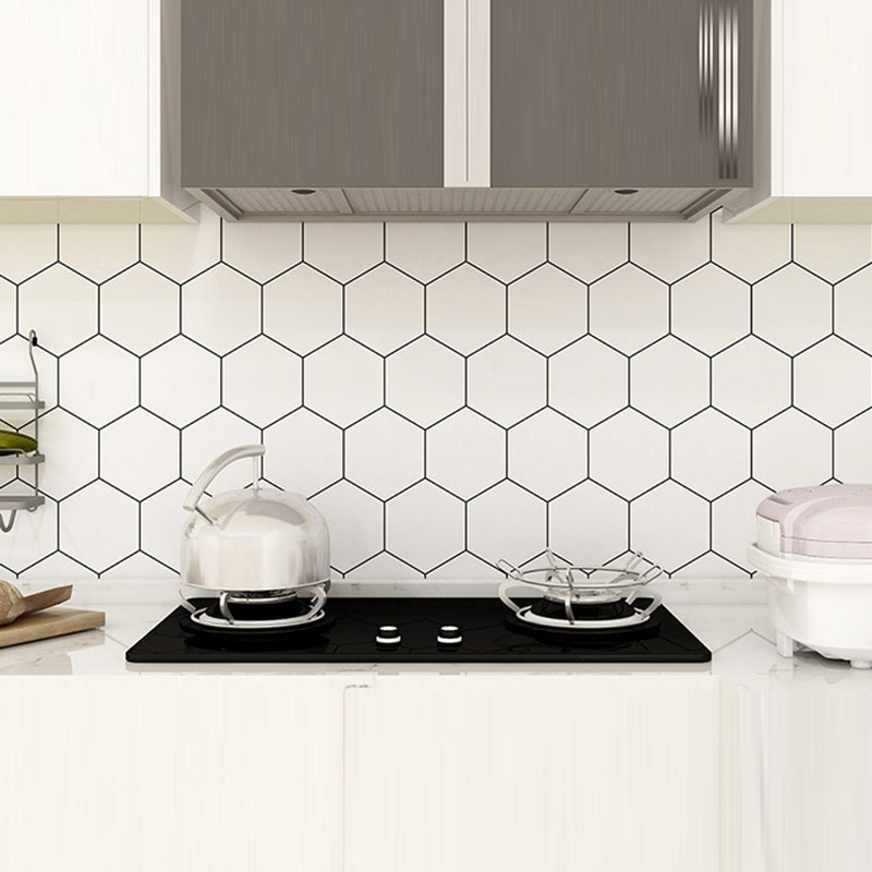 Rynx | Modern Backsplash Tile Smooth Peel-and-Stick Wall Tile for the Kitchen