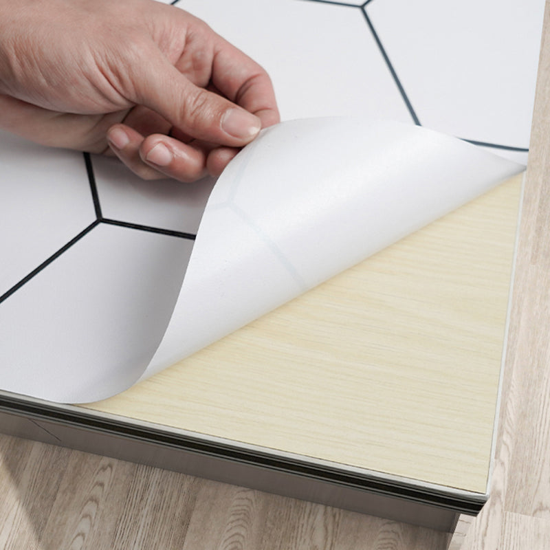 Rynx | Modern Backsplash Tile Smooth Peel-and-Stick Wall Tile for the Kitchen