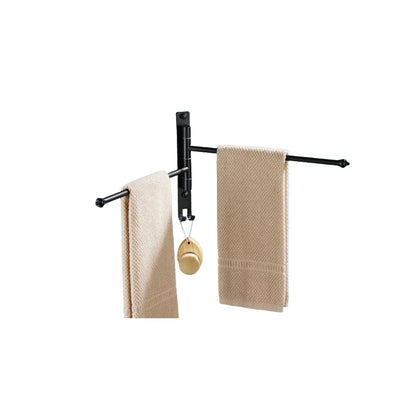Rynx | 2-Piece Stainless Steel Towel Bar Modern 13.6" B Bathroom Accessory Set